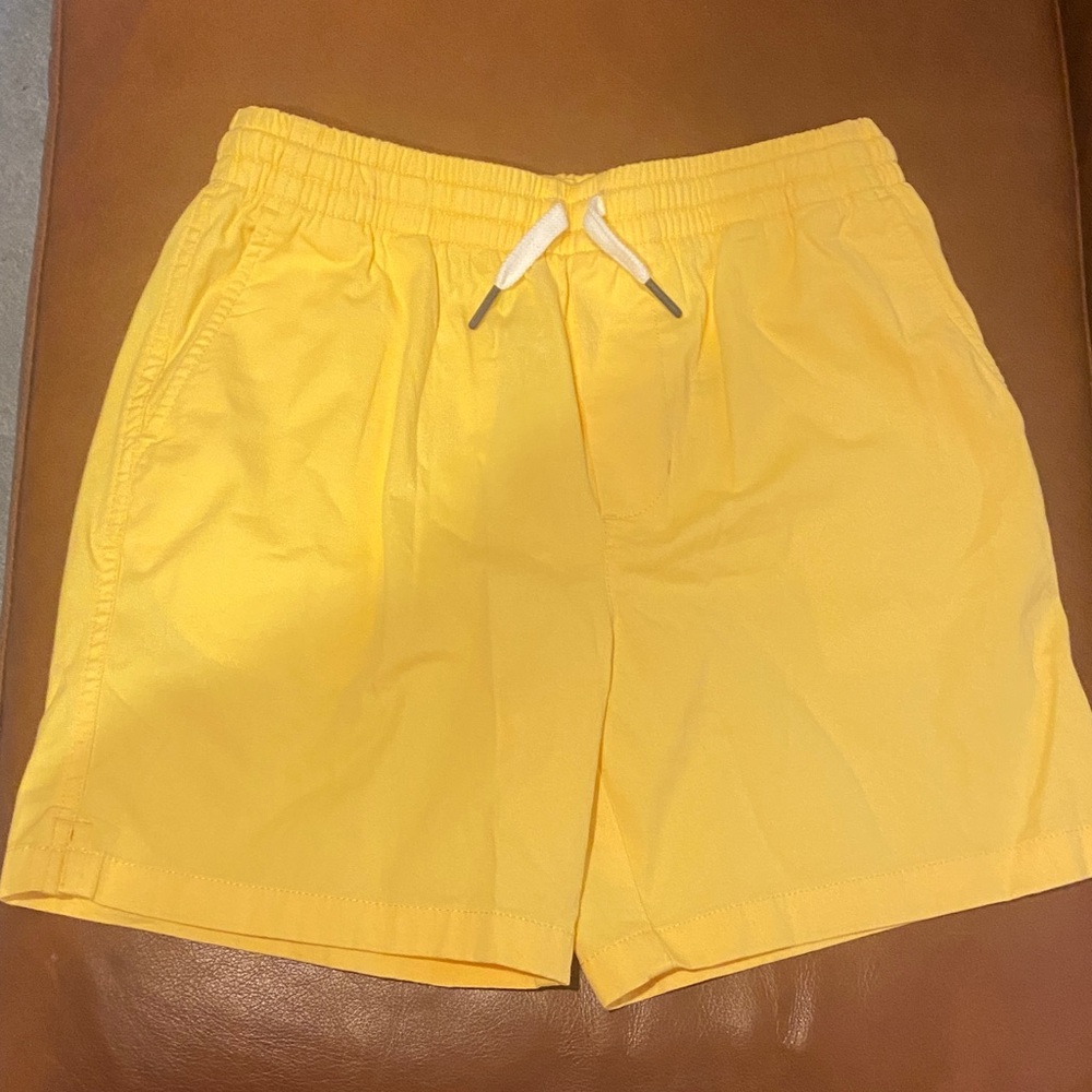NWOT Boys Vinyard Vines Yellow Drawstring Shorts Sz 16